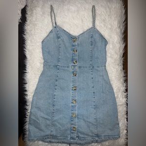Zara Denim summer dress. Size small. Super cute and loved but now it’s too big.